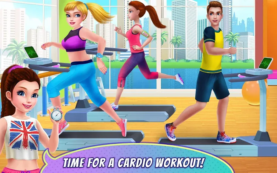 Fitness Girl - Dance & Play  [МОД Unlocked] Screenshot 5