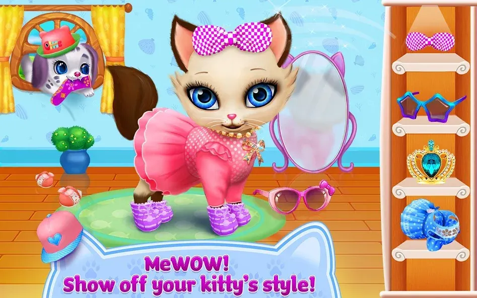 Kitty Love - My Fluffy Pet  [МОД Много денег] Screenshot 1