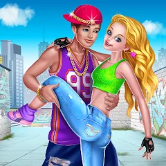 Скачать взломанную Hip Hop Battle - Girls vs Boys  [МОД Меню] - стабильная версия apk на Андроид