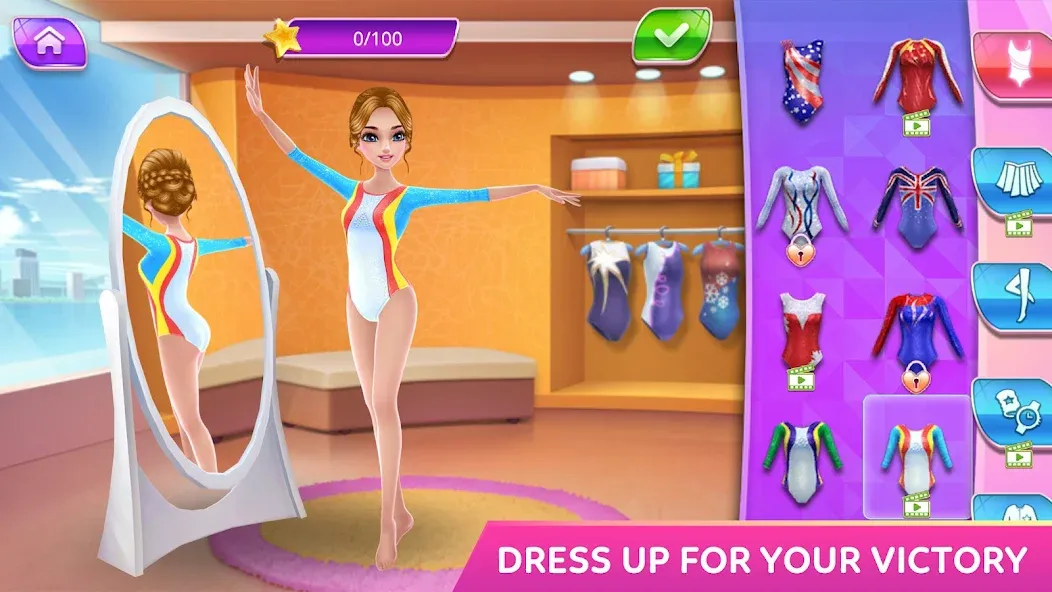 Gymnastics Superstar Star Girl  [МОД Mega Pack] Screenshot 1