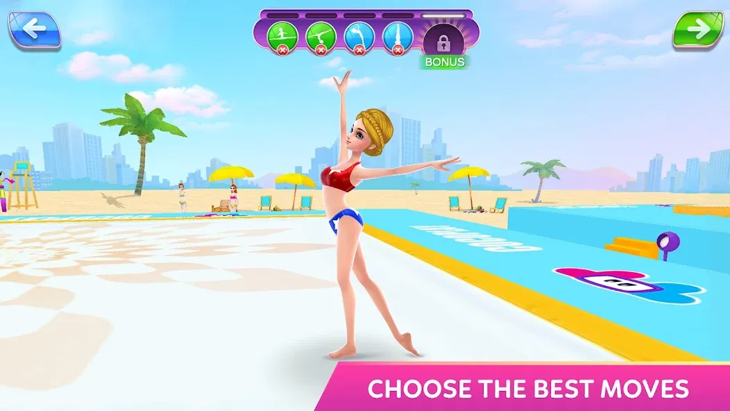 Gymnastics Superstar Star Girl  [МОД Mega Pack] Screenshot 2