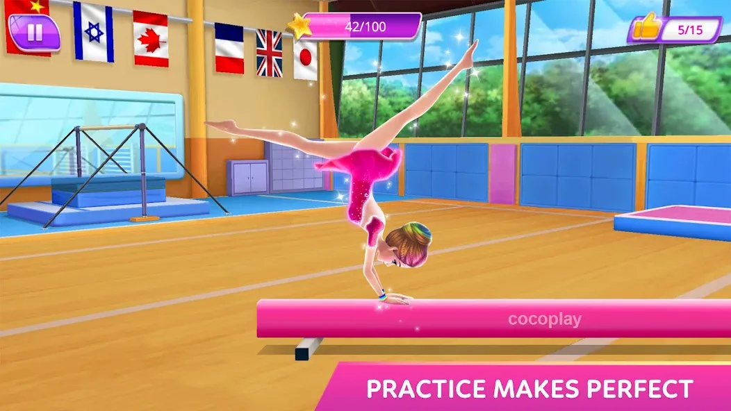 Gymnastics Superstar Star Girl  [МОД Mega Pack] Screenshot 4