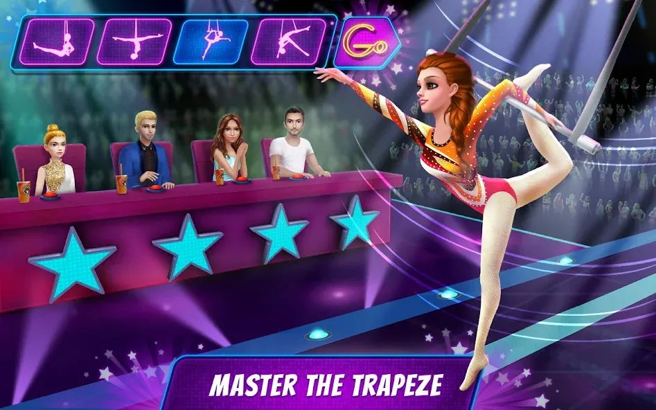 Acrobat Star Show - Girl Power  [МОД Бесконечные деньги] Screenshot 5