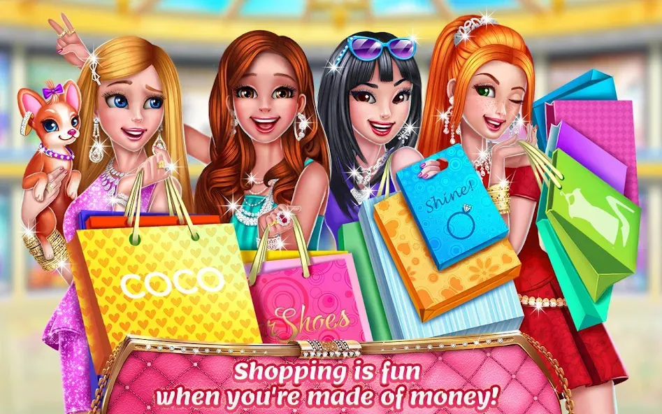 Rich Girl Mall - Shopping Game  [МОД Unlocked] Screenshot 5