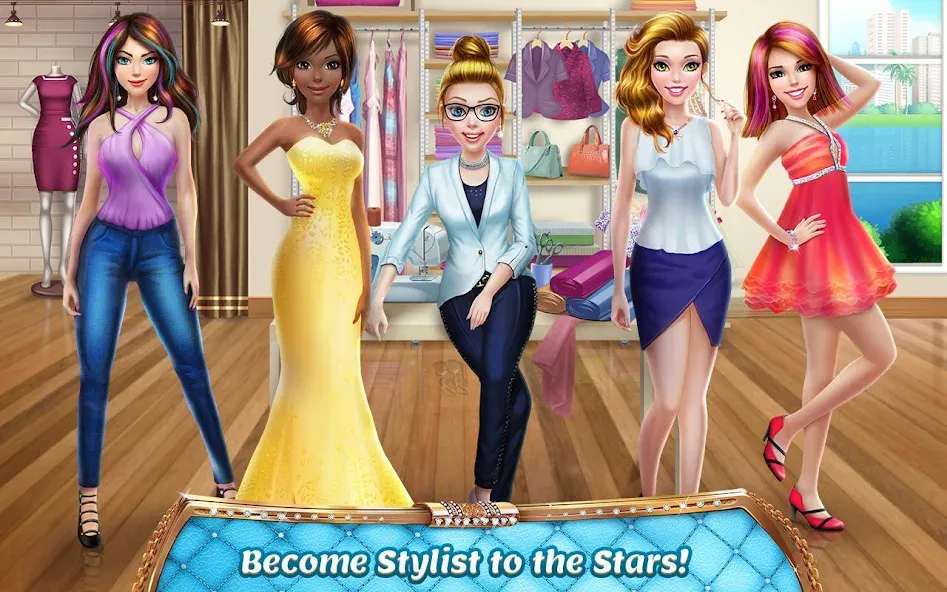 Stylist Girl: Make Me Fabulous  [МОД Много денег] Screenshot 5