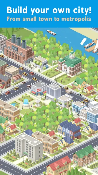 Pocket City Free (Покет Сити)  [МОД Все открыто] Screenshot 1