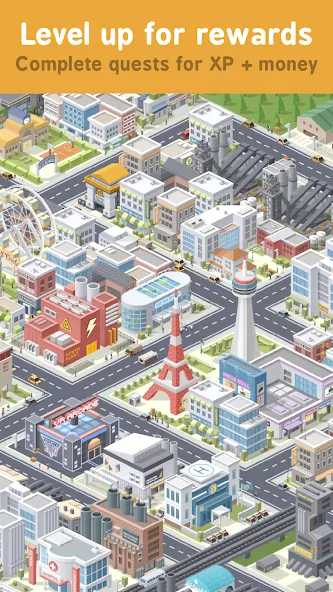 Pocket City Free (Покет Сити)  [МОД Все открыто] Screenshot 2