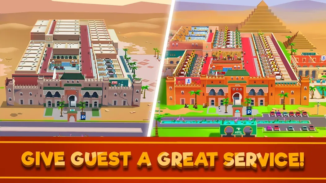 Hotel Empire Tycoon－Idle Game  [МОД Mega Pack] Screenshot 4