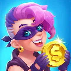 Взлом Coin Gangster - Spin Master (Коин Гангстер)  [МОД Mega Pack] - последняя версия apk на Андроид