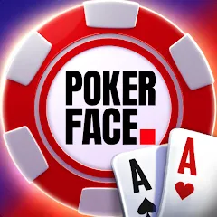 Скачать взломанную Poker Face: Texas Holdem Poker (Покер Фейс)  [МОД Много монет] - последняя версия apk на Андроид