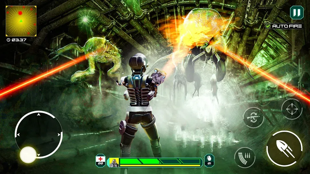 Alien - Dead Space Alien Games (сайфай)  [МОД Unlimited Money] Screenshot 4