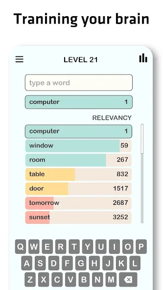 Contexto - Similar Word (Контекст)  [МОД Много монет] Screenshot 4