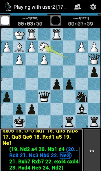 Chess ChessOK Playing Zone PGN  [МОД Unlimited Money] Screenshot 1