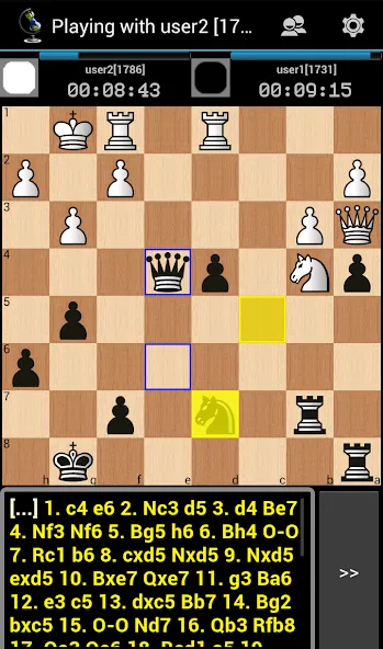 Chess ChessOK Playing Zone PGN  [МОД Unlimited Money] Screenshot 2