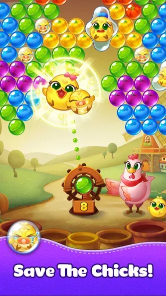 Bubble CoCo : Bubble Shooter (Бабл Коко)  [МОД Unlocked] Screenshot 4