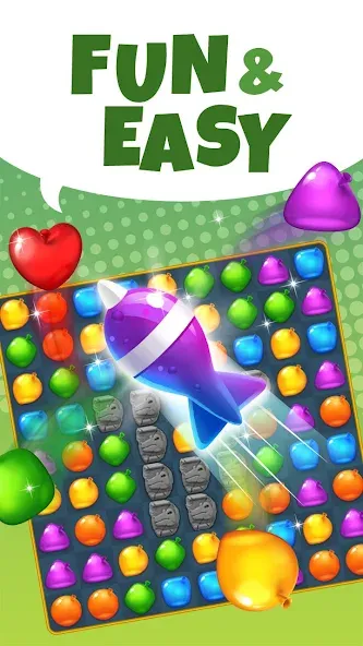 Aqua Blast: Match 3 Puzzle (Аква Бласт)  [МОД Много монет] Screenshot 2