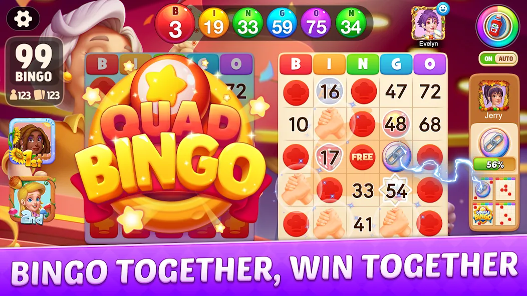 Bingo Frenzy®-Live Bingo Games (Бинго Френзи)  [МОД Menu] Screenshot 2