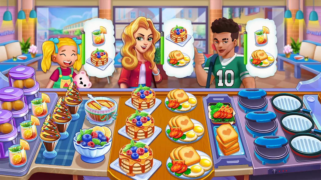 Food Voyage: Fun Cooking Games (Фуд Воядж)  [МОД Mega Pack] Screenshot 3