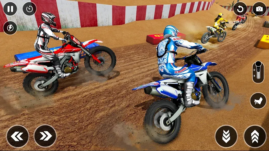 Mountain Dirt Bike Champions  [МОД Mega Pack] Screenshot 1