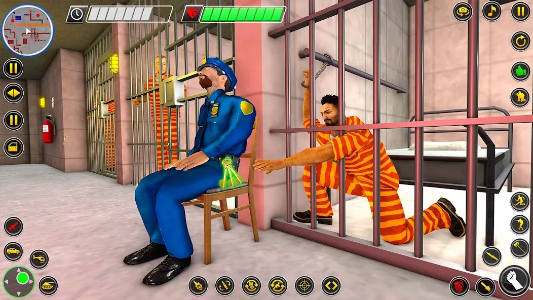 Grand Jail Prison: Escape Game (Гранд Джейл Призон)  [МОД Бесконечные монеты] Screenshot 1