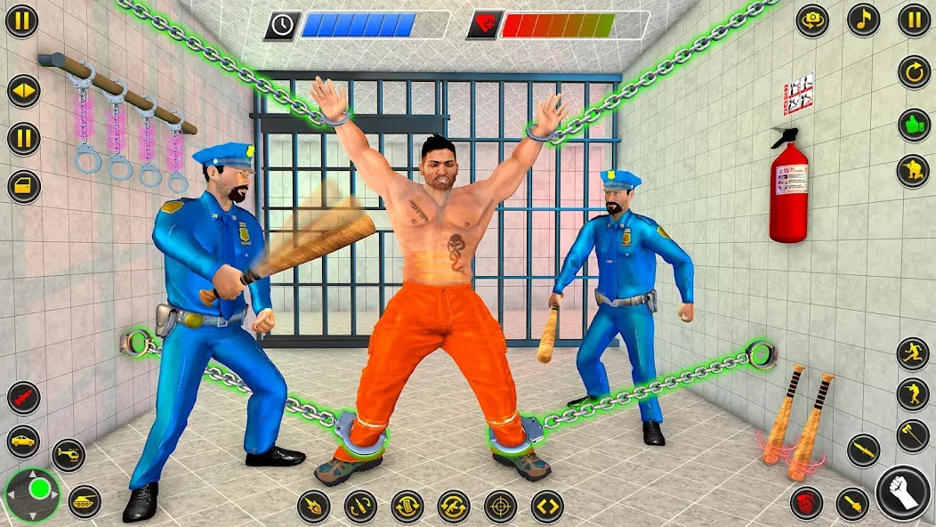 Grand Jail Prison: Escape Game (Гранд Джейл Призон)  [МОД Бесконечные монеты] Screenshot 3