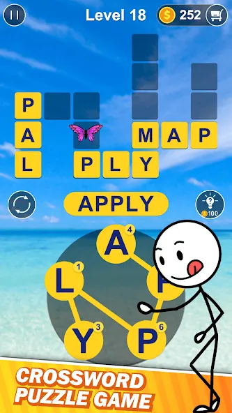 Word Connect - Word Search (Уорд Коннект)  [МОД Все открыто] Screenshot 3