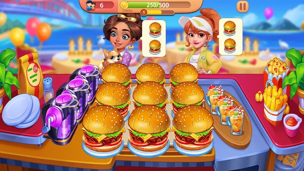 Cooking Journey: Cooking Games (Кукинг Джерни)  [МОД Бесконечные деньги] Screenshot 2