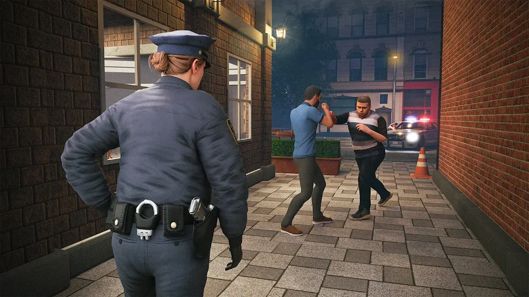 Police Simulator Job Cop Game  [МОД Бесконечные деньги] Screenshot 3