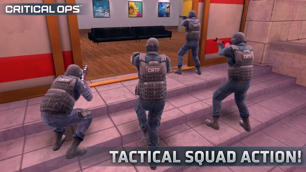 Critical Ops: Multiplayer FPS (Критикал Опс)  [МОД Много денег] Screenshot 1