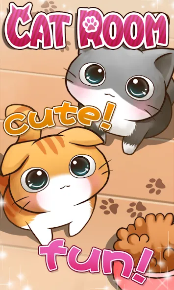 Cat Room - Cute Cat Games (Кэт Рум)  [МОД Бесконечные монеты] Screenshot 1