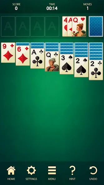 Classic Solitaire: Card Games (Классический пасьянс)  [МОД Меню] Screenshot 1