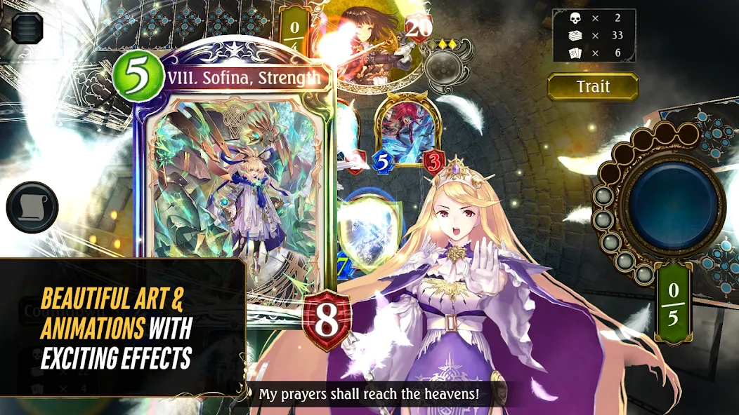 Shadowverse CCG (Шадовверс ККГ)  [МОД Бесконечные монеты] Screenshot 1