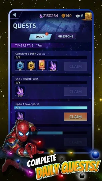 MARVEL Puzzle Quest: Hero RPG (Марвел Пазл Квест)  [МОД Unlocked] Screenshot 5