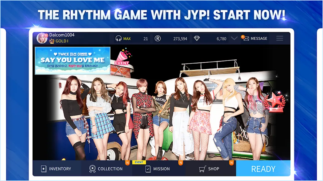 SUPERSTAR JYPNATION (уперстар )  [МОД Все открыто] Screenshot 2