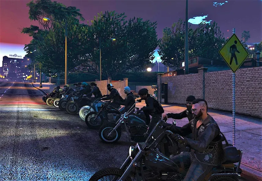 City Gangstar Mafia Wars Games  [МОД Много денег] Screenshot 3