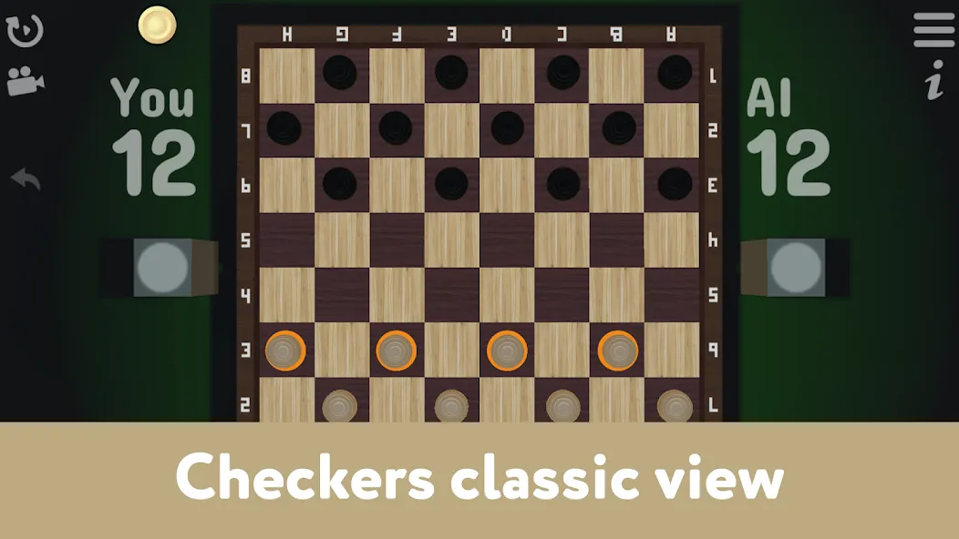 Checkers for two - Draughts  [МОД Menu] Screenshot 1