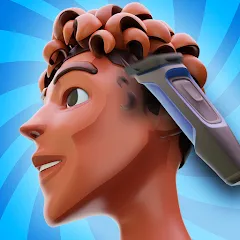 Скачать взломанную Fade Master 3D: Barber Shop (Фейд Мастер 3Д)  [МОД Unlimited Money] - стабильная версия apk на Андроид