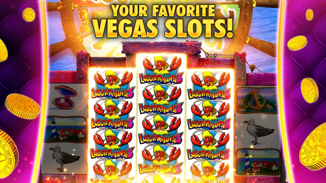 DoubleDown Casino Vegas Slots (Даблдаун)  [МОД Много денег] Screenshot 1