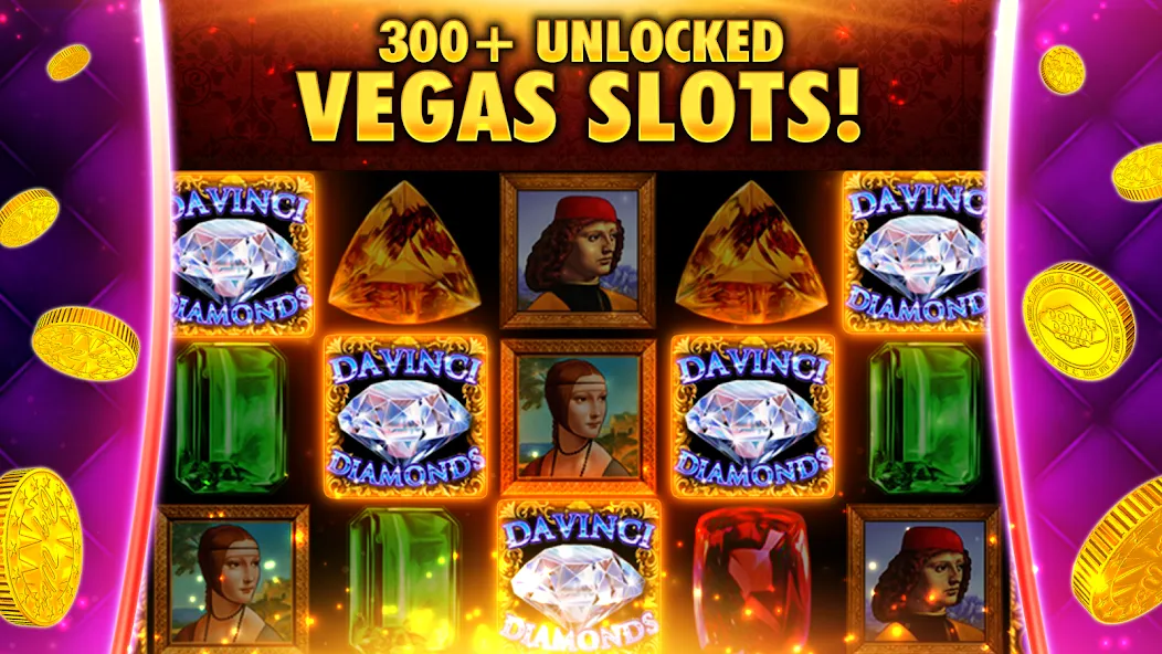 DoubleDown Casino Vegas Slots (Даблдаун)  [МОД Много денег] Screenshot 2