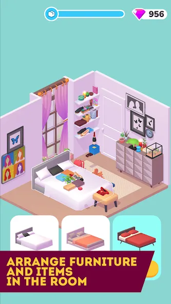 Decor Life - Home Design Game (Декор Лайф)  [МОД Бесконечные деньги] Screenshot 3