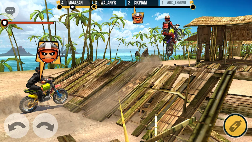 Clan Race: PVP Motocross races (Клан Рейс)  [МОД Menu] Screenshot 4