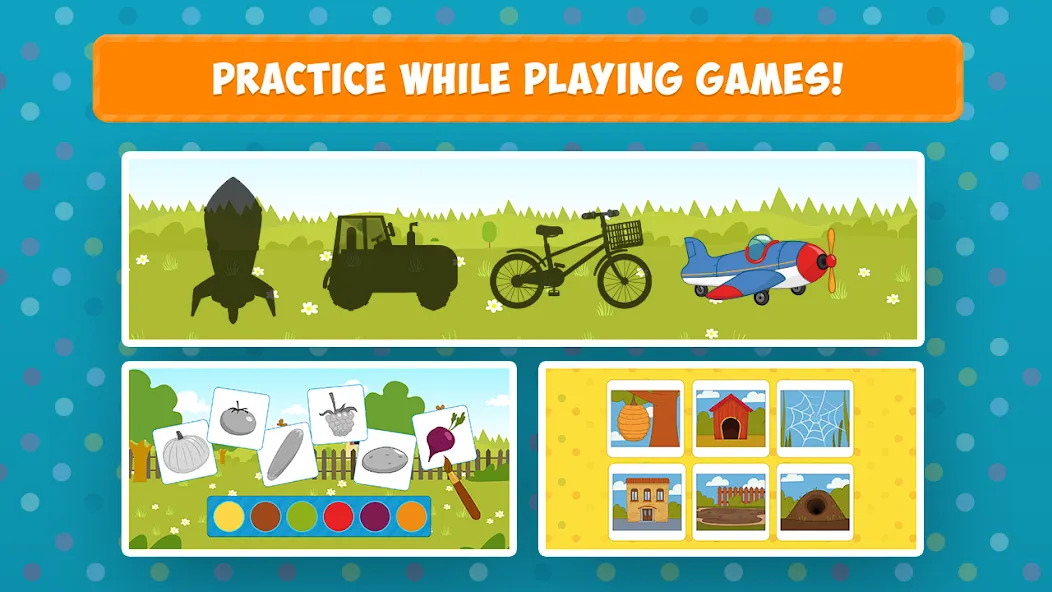 Tractor Games for Kids & Baby!  [МОД Меню] Screenshot 5