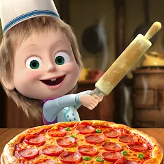 Взлом Masha and the Bear Pizza Maker  [МОД Меню] - стабильная версия apk на Андроид