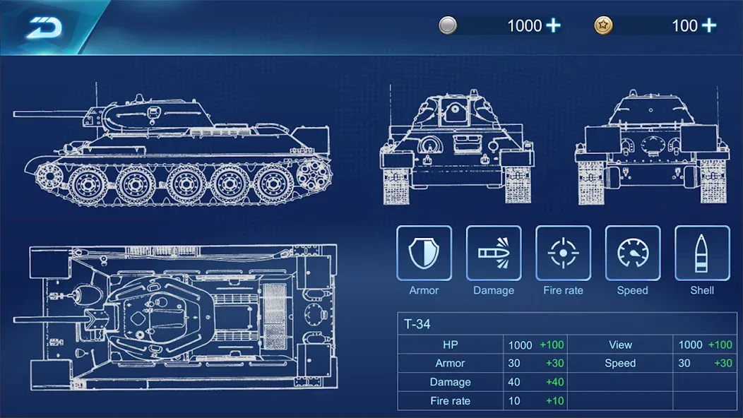 Ace Tank  [МОД Unlocked] Screenshot 2