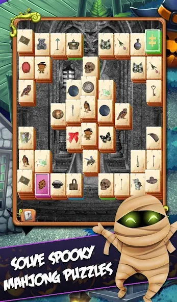 Mahjong: Secret Mansion (Маджонг)  [МОД Бесконечные деньги] Screenshot 3