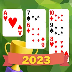 Скачать взломанную Klondike Solitaire Offline  [МОД Menu] - полная версия apk на Андроид