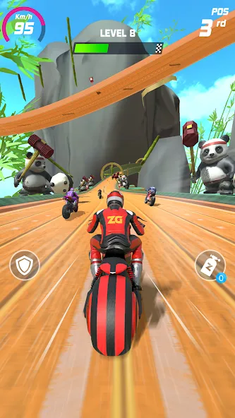 Bike Race: Racing Game (Байк Гейм 3D)  [МОД Menu] Screenshot 3