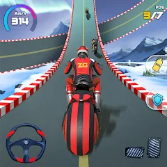 Скачать взломанную Bike Race: Racing Game (Байк Гейм 3D)  [МОД Menu] - последняя версия apk на Андроид