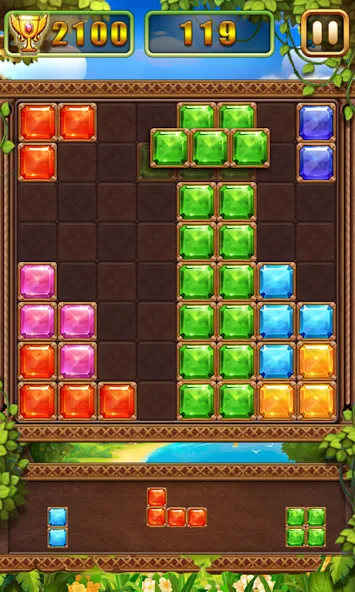 Puzzle Block Jewels (Пазл Блок Драгоценности)  [МОД Бесконечные деньги] Screenshot 3