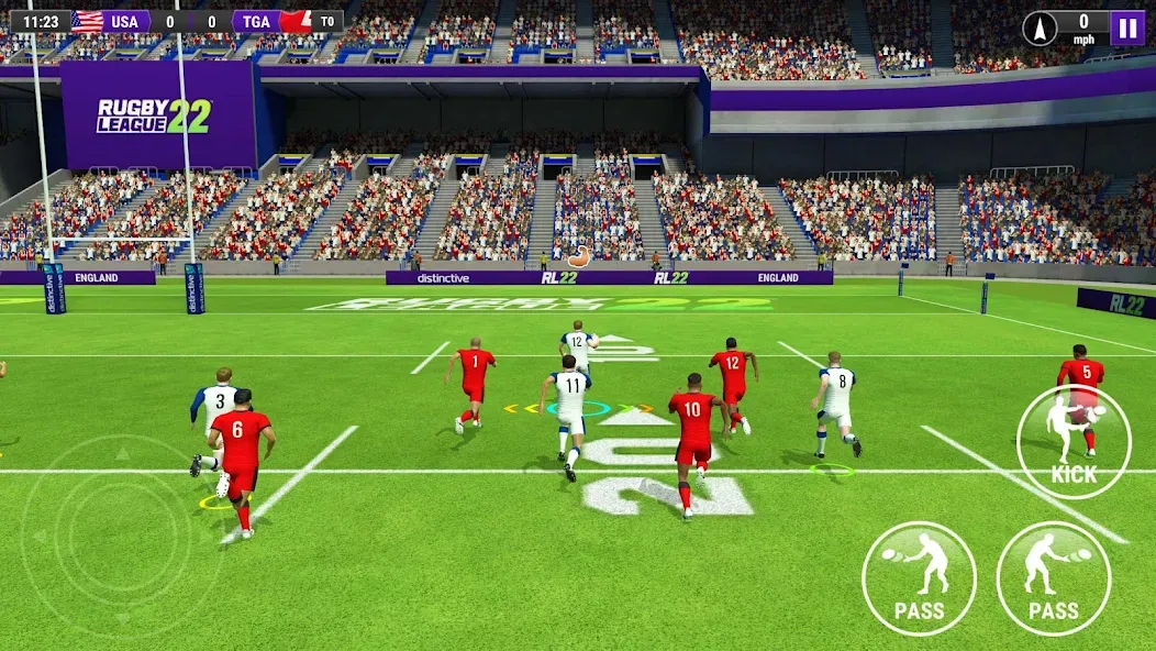 Rugby League 22 (Рубиги Лига 22)  [МОД Mega Pack] Screenshot 1